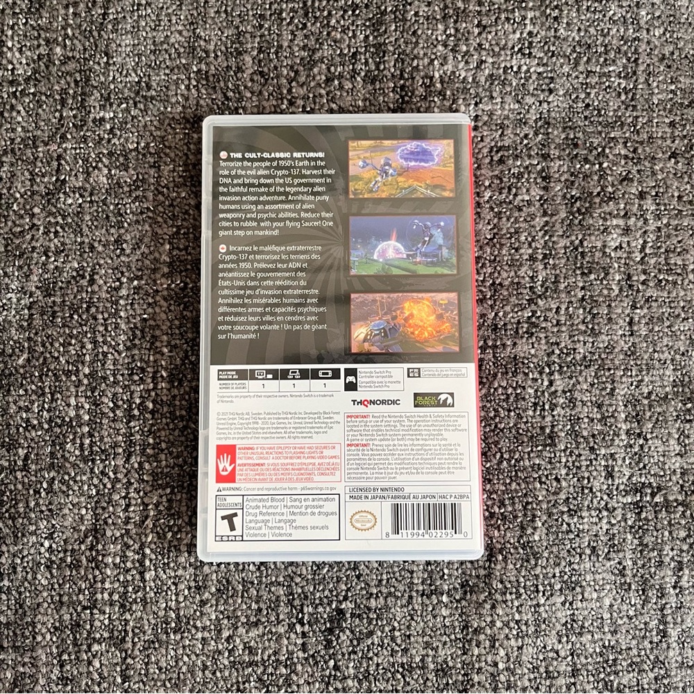 Destroy‎ All Humans Nintendo Switch Game - Picture 2 of 4
